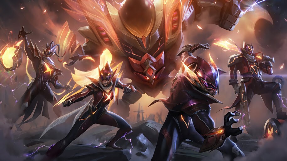 FPX, Skin, Lee Sin, Vayne, Thresh, Gangplank, Malphite, Splash, Art, 8K, #7.1793