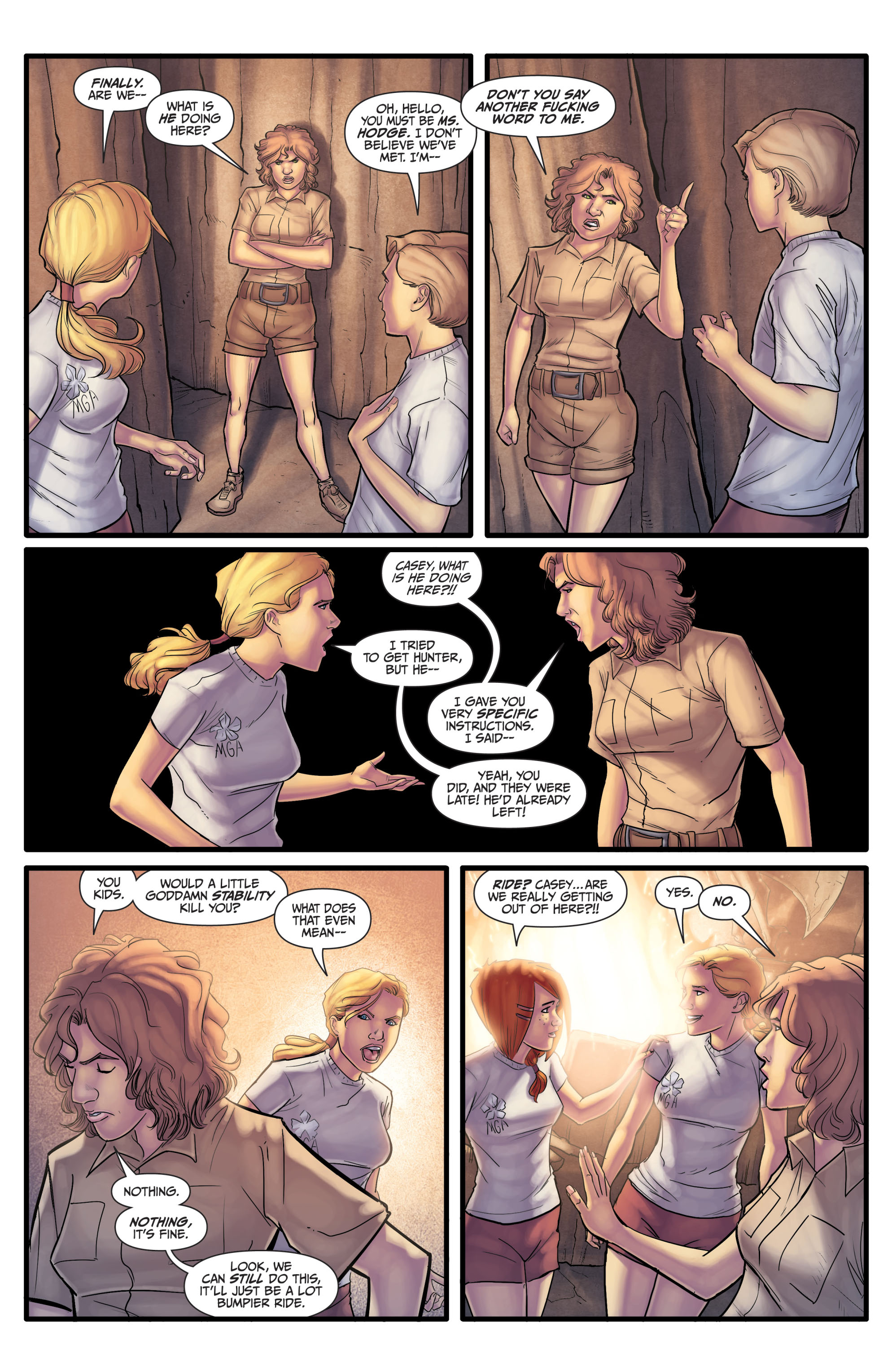 Read online Morning Glories comic -  Issue #13 - 26