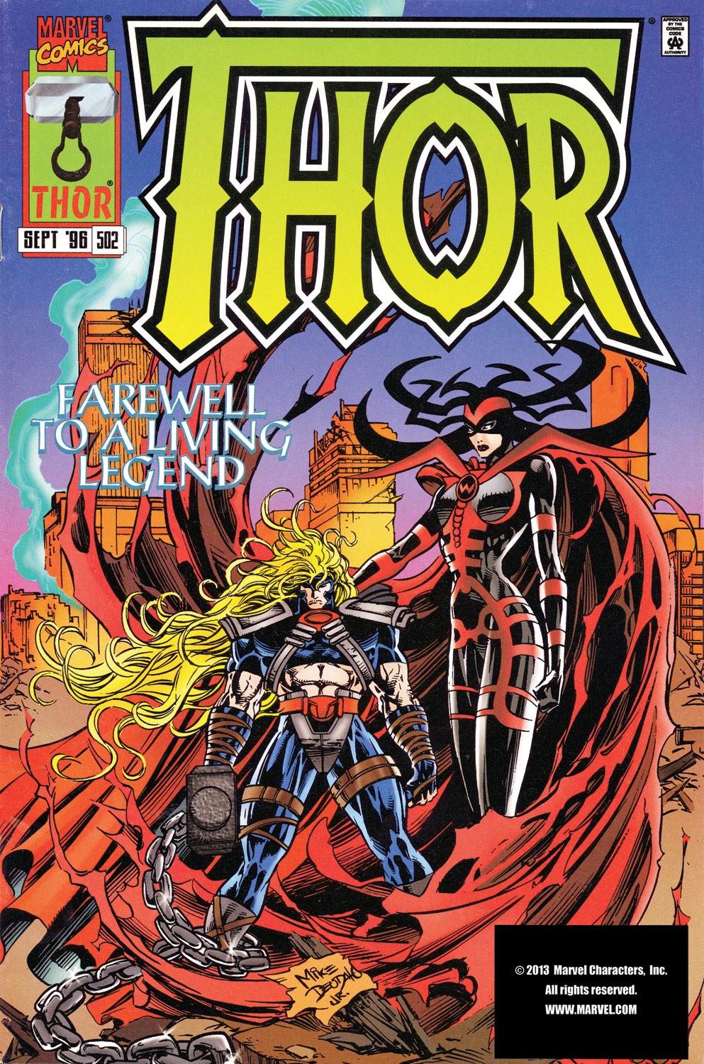 Read online Thor (1966) comic -  Issue #502 - 1