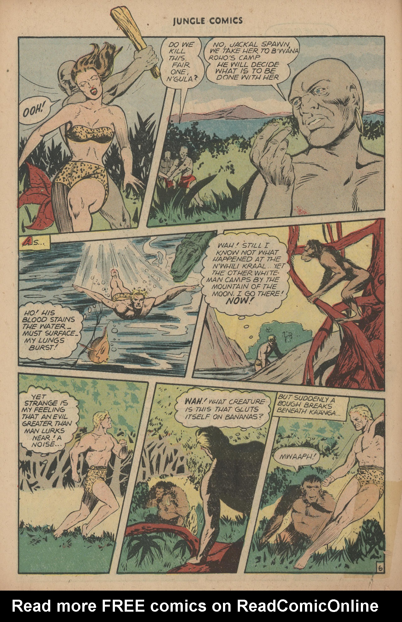 Read online Jungle Comics comic -  Issue #85 - 8