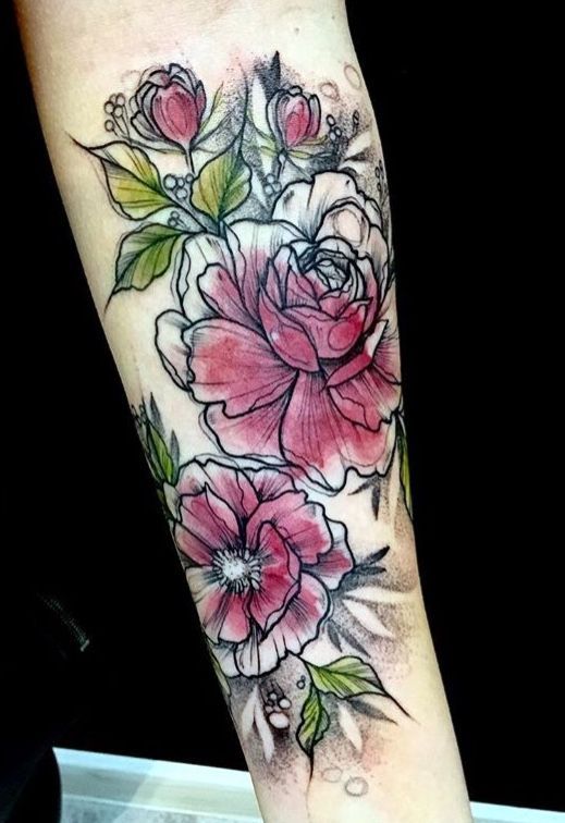 220+ Flower Tattoos Meanings and Symbolism (2019) Different Type of