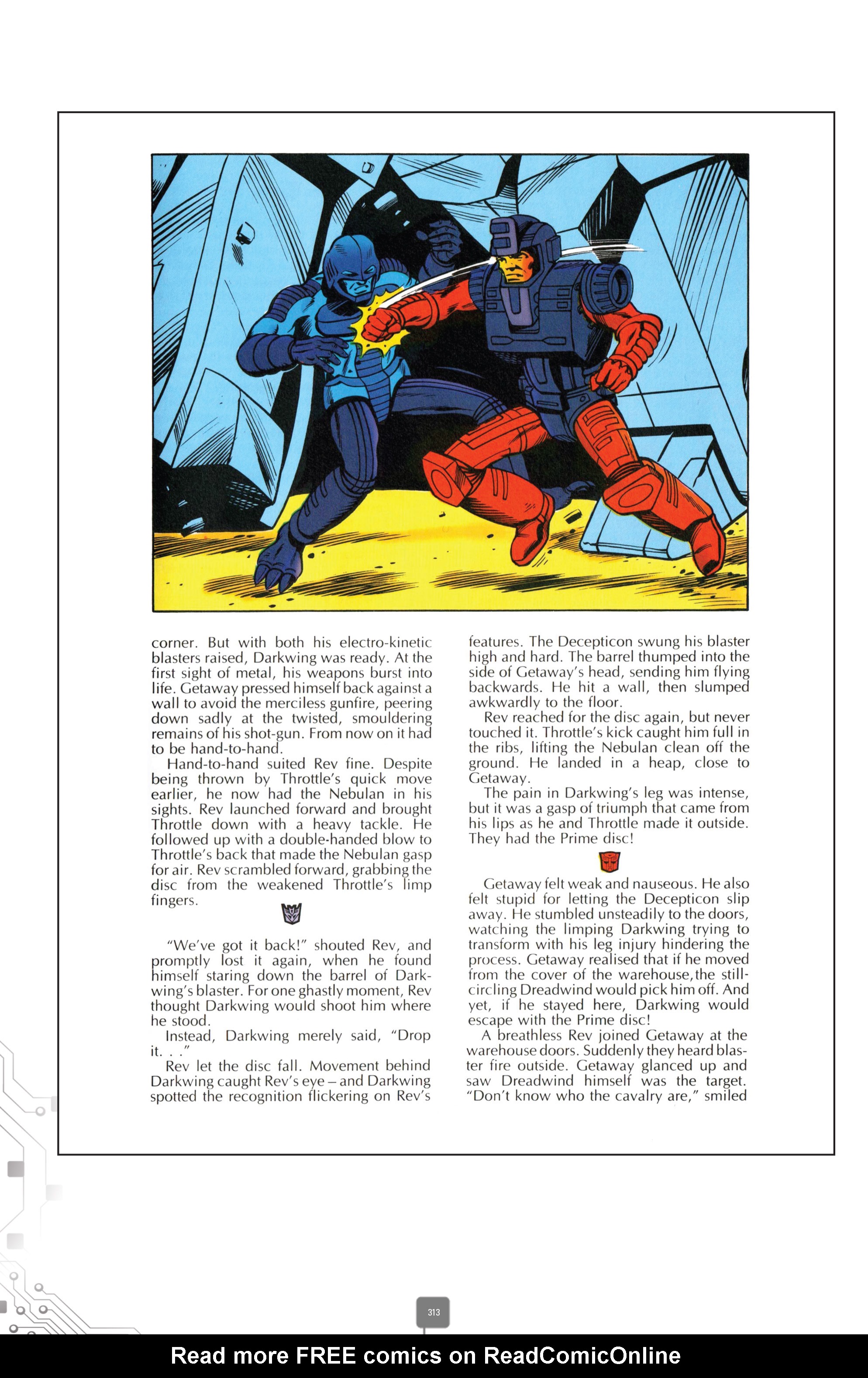 Read online The Transformers Classics UK comic -  Issue # TPB 5.5 - 133