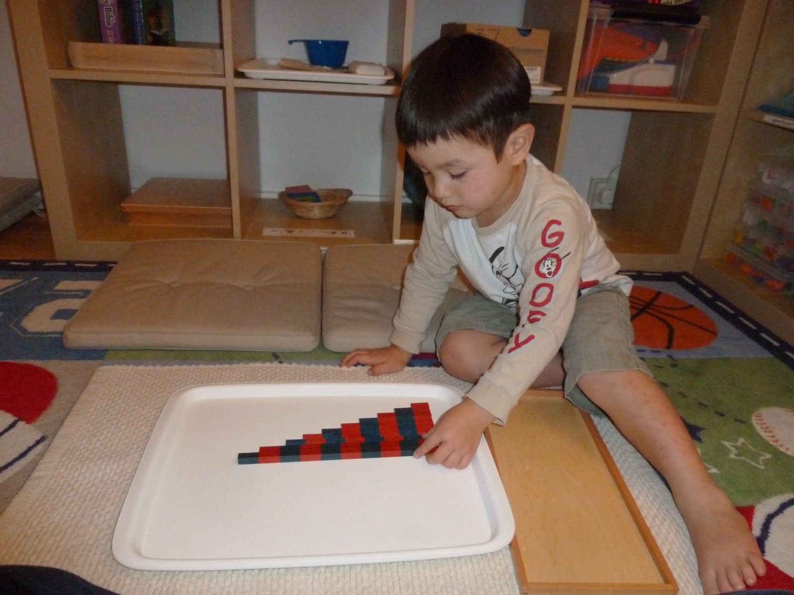 Family FECS: Montessori Activity: Naming & Counting Number Rods