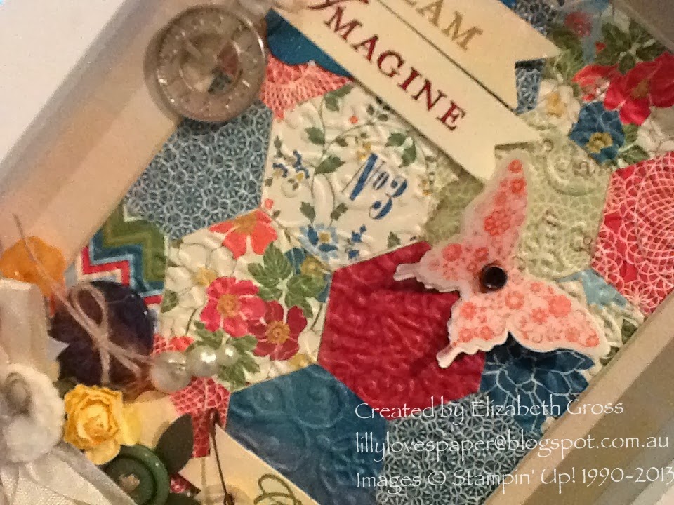 Paper Patchwork Framed Art