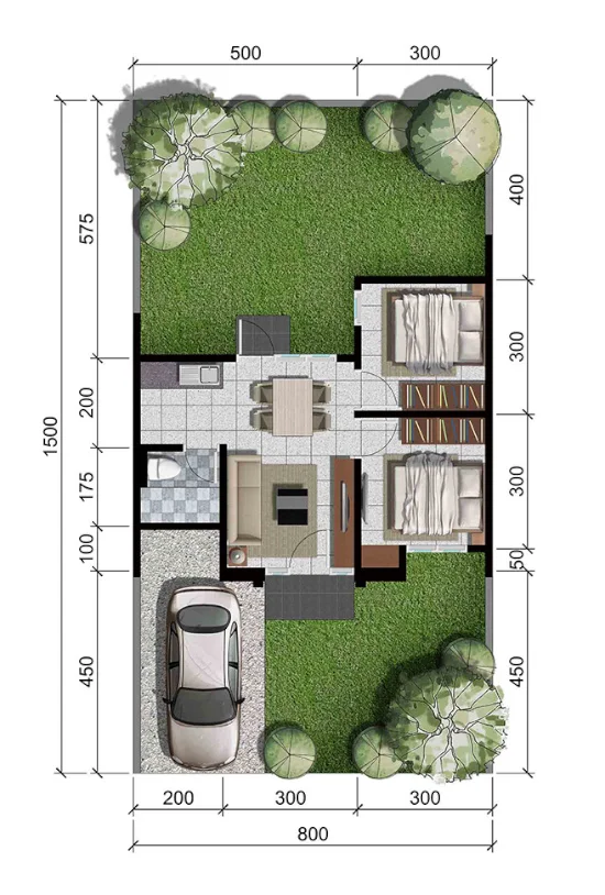 Get Foto Rumah Minimalis 8X15 Pictures