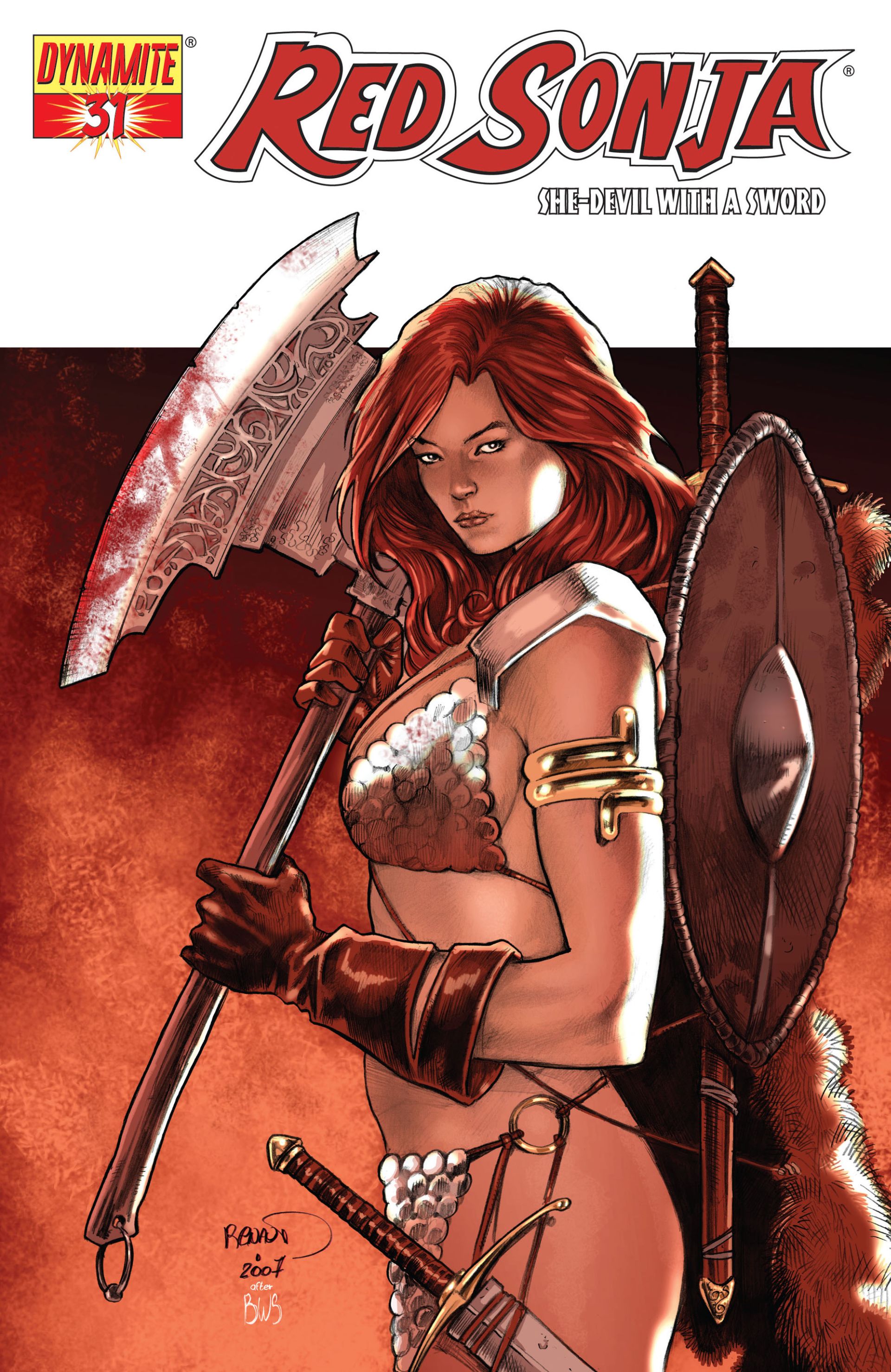 Read online Red Sonja (2005) comic -  Issue #31 - 1