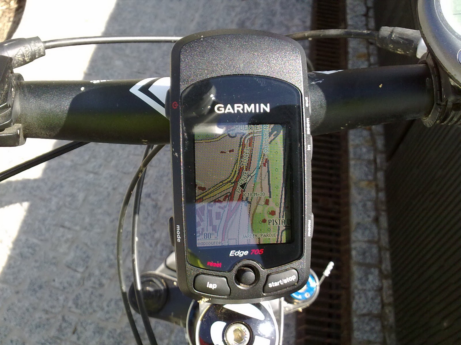 sum Bermad omfatte Manzanilla en bici.... Ciclismo y MTB: GARMIN EDGE 705