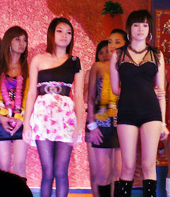 girls dancing in a nightclub
