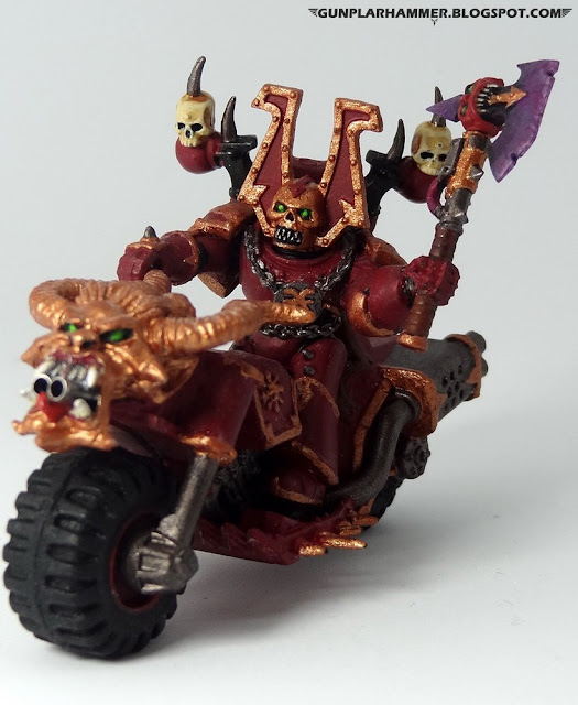 Berserker du Chaos à moto (Chaos Khorne Biker) Warhammer