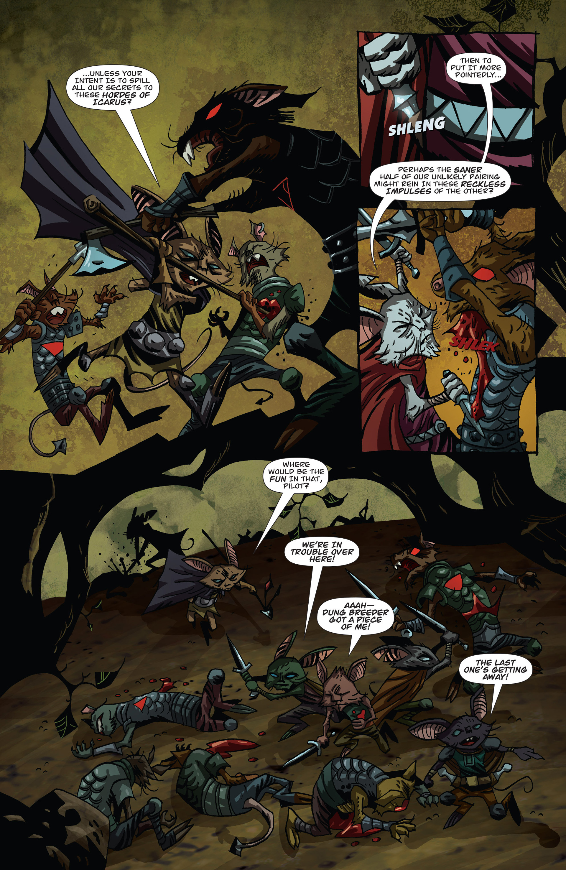 The Mice Templar Volume 4: Legend issue 10 - Page 5