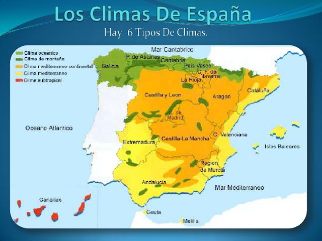 Escuela En La Red Climas De España