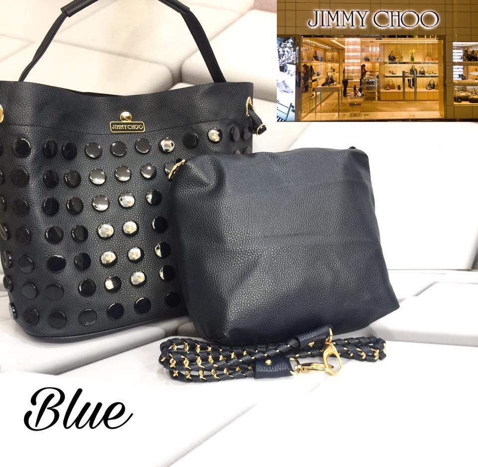 TELUGU WEB WORLD JIMMY CHOO FULL BUTTON SHOULDER BAG SET