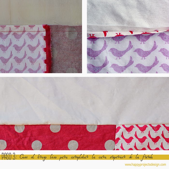 DIY fundas nórdicas:paso 3