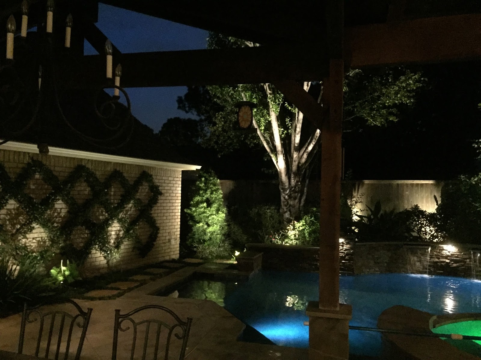 Laird Landscaping, Inc. Lighting Your Backyard.