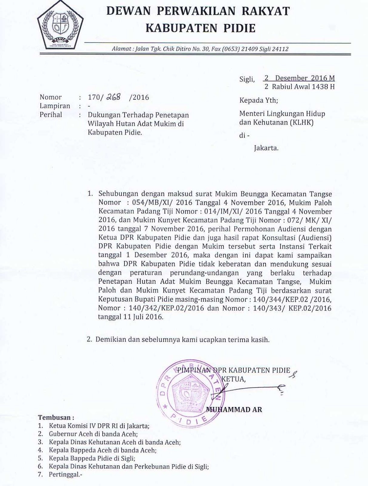 Contoh Surat Lamaran Polisi Kehutanan / Link Cek Formasi