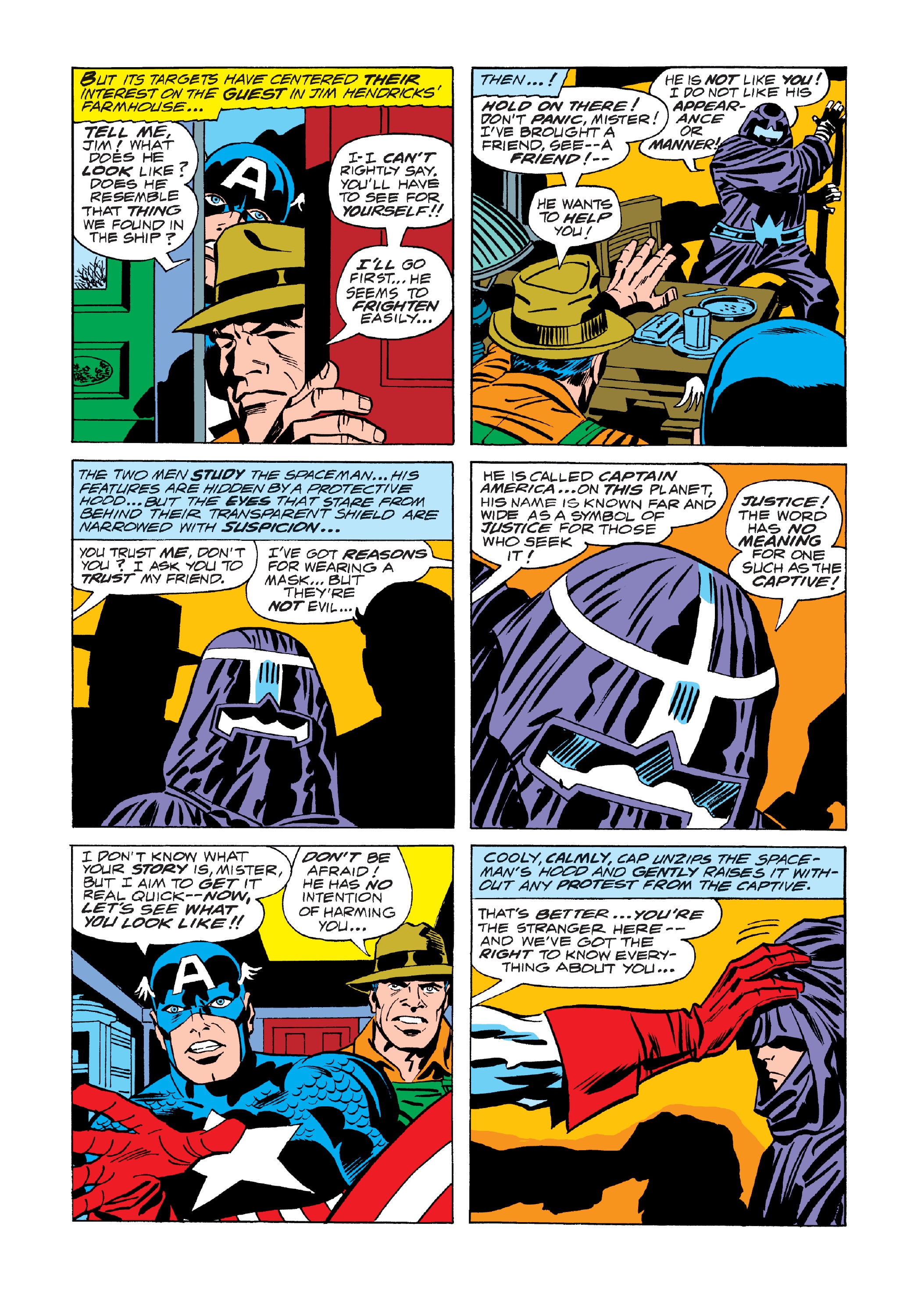 Read online Marvel Masterworks: Captain America comic -  Issue # TPB 10 (Part 3) - 37