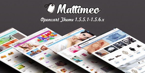 Mattimeo - Responsive OpenCart Theme