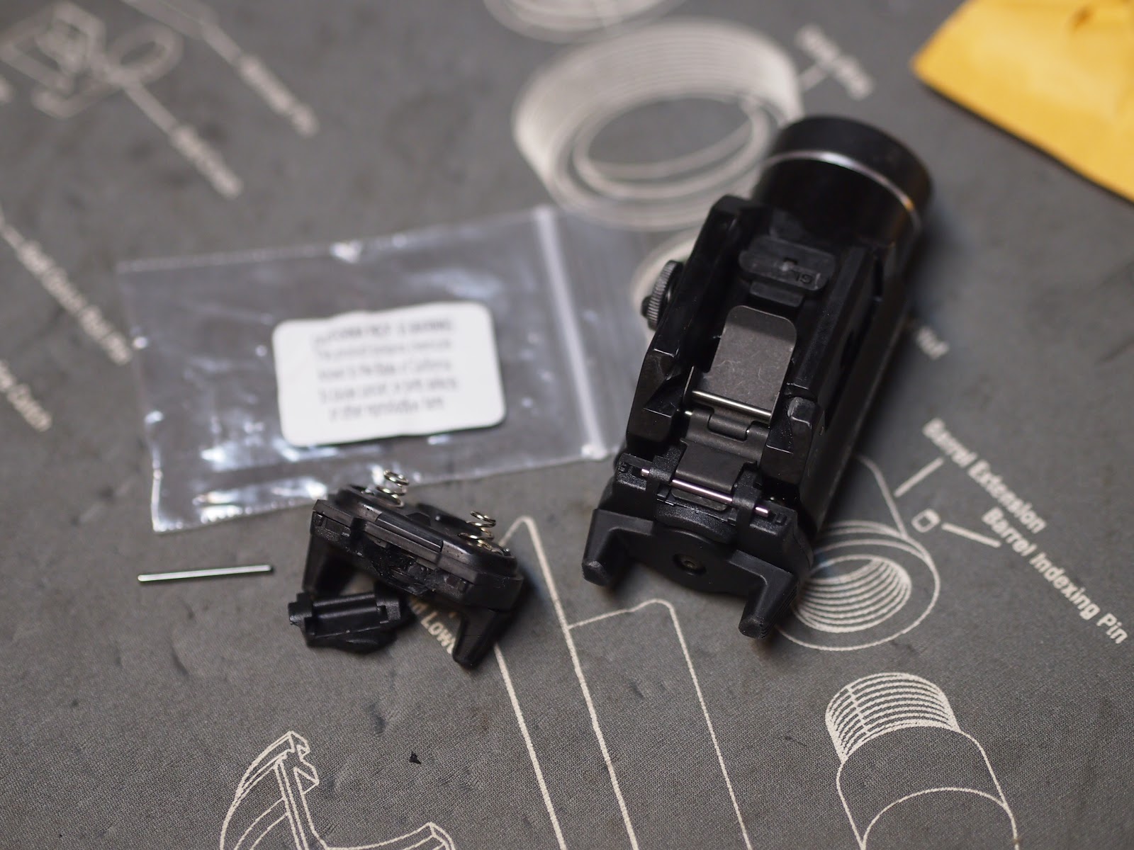 Mister Donut's Firearms Blog: Streamlight TLR-1 repair kit