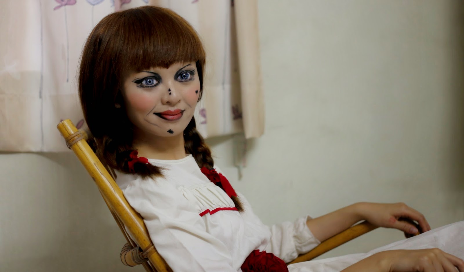 Annabelle The Doll Makeup Tutorial Rademakeup Annabelle The Doll Makeup Tutorial