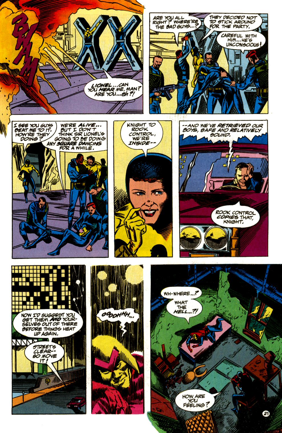 Read online Checkmate (1988) comic -  Issue #31 - 22