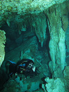 México, qué padre!! - Blogs de Mexico - Buceo en cenote dos ojos (2)