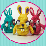 patron gratis conejo amigurumi | free pattern amigurumi rabbit 