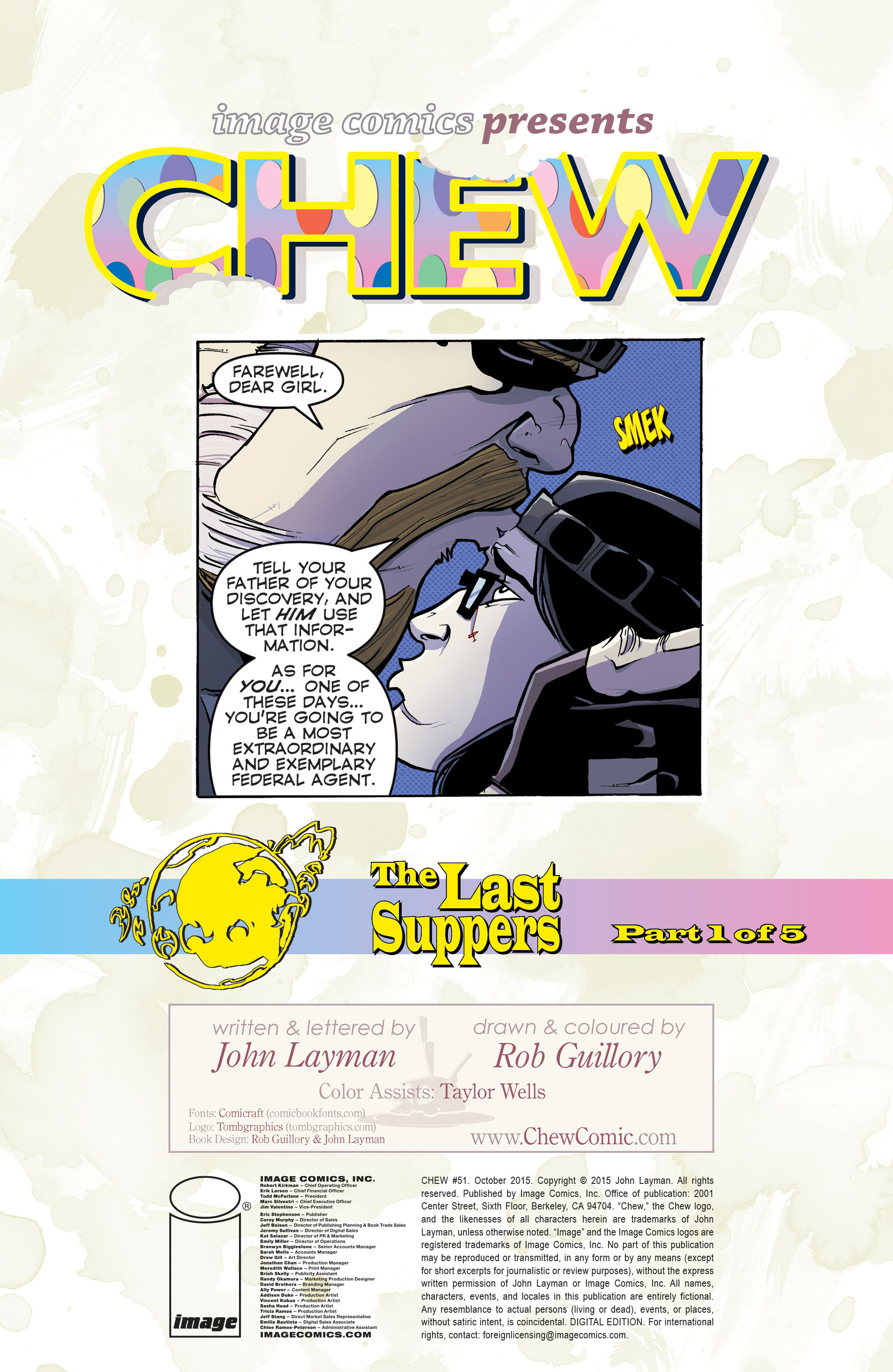 Read online Chew comic -  Issue #51 - 2