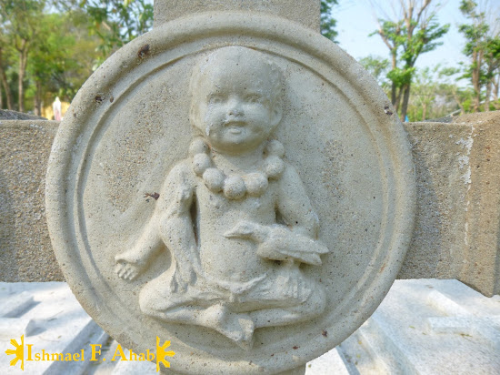 Image of the Holy Child in St. Joseph Church in Ayutthaya Historical Park