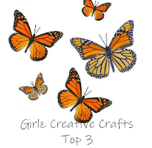 Top 3 at Girlz Creative Crafts
