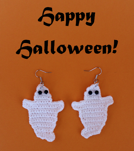 XFSRG Halloween Ohrringe Damen - Skelett Design Gespenster Ohrstecker