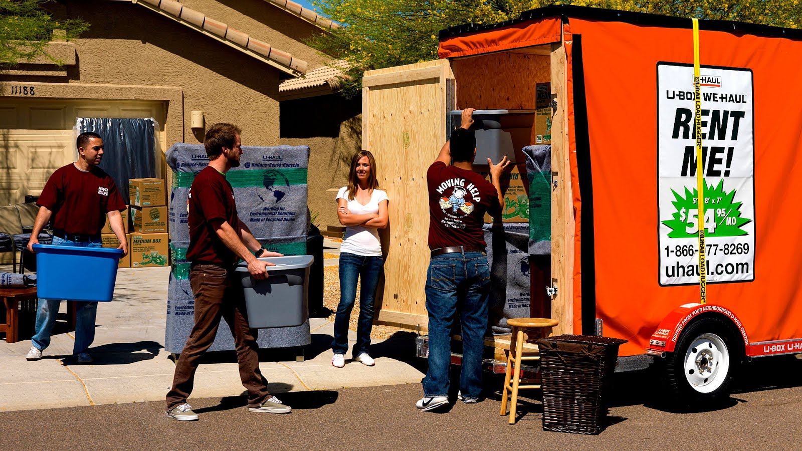 UHaul U Box Moving Box Choices