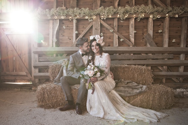 boda en un granero