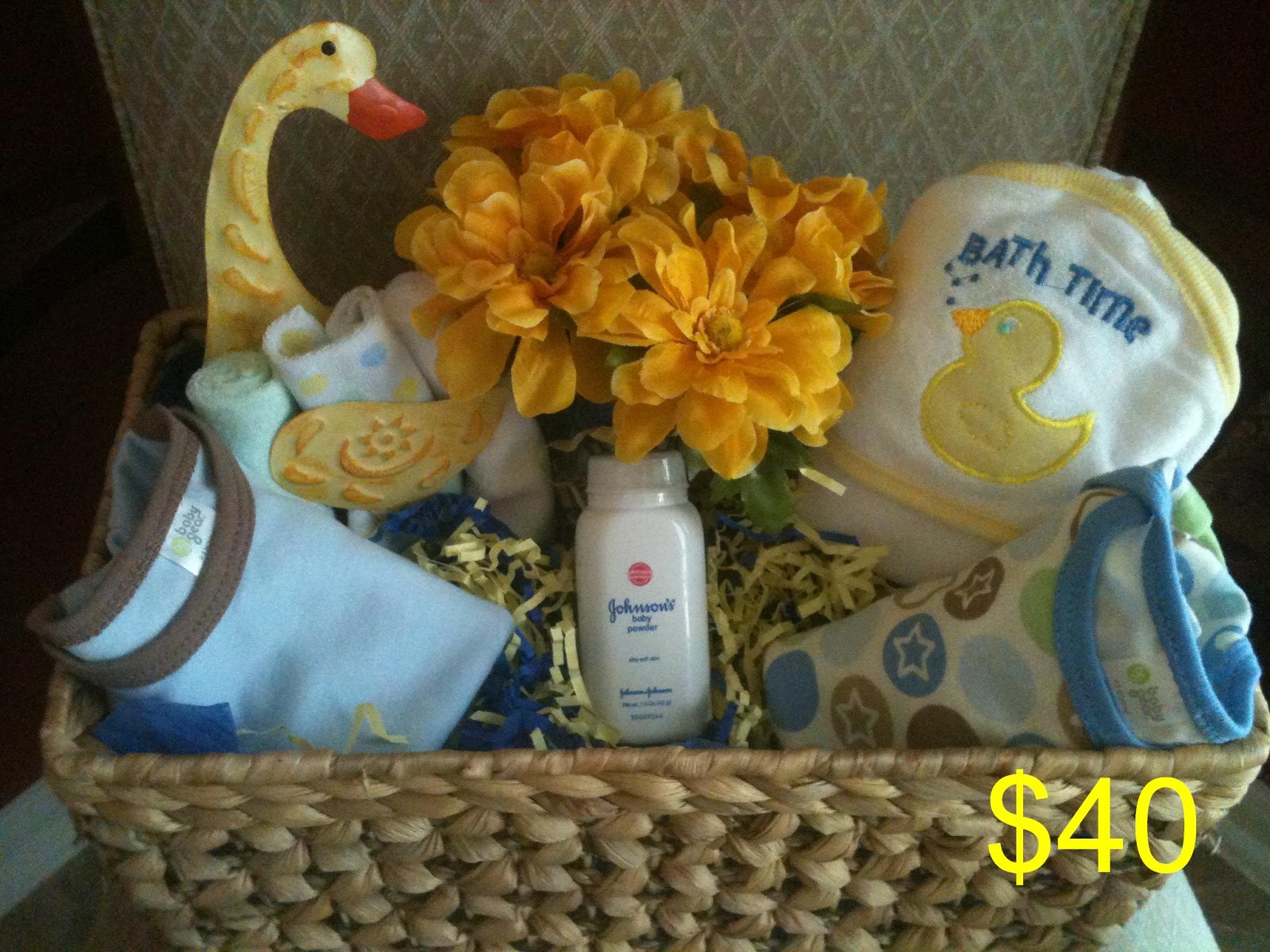 Athalia's Gift Baskets Shop Baby boy gift basket on sale 40