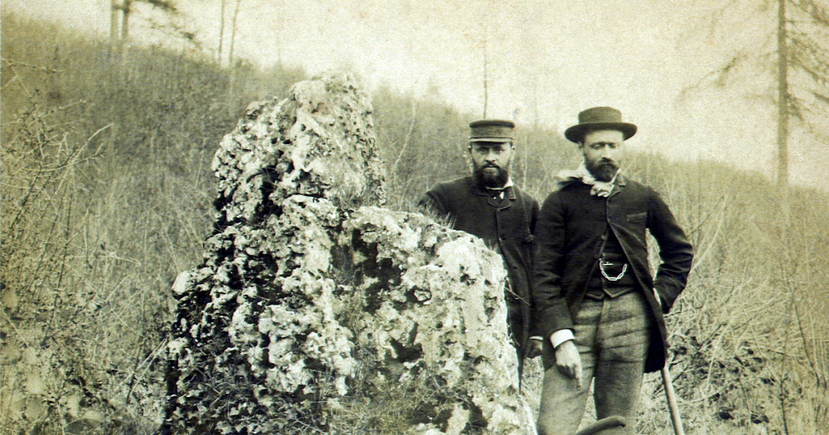 Un archéologue amateur Louis Lebert A la recherche des temps perdus