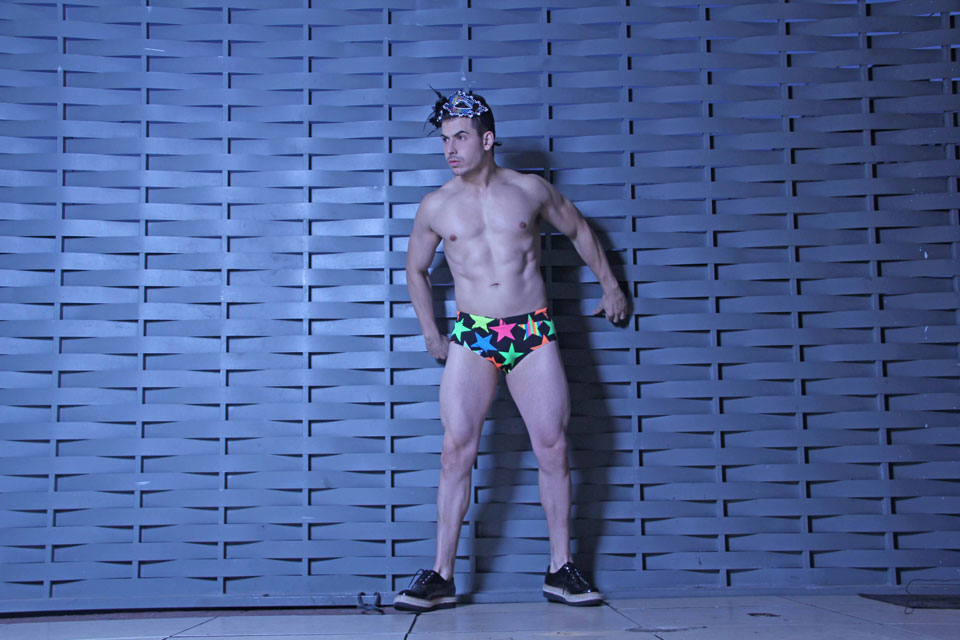 Mike Rivier posa para nova campanha da Briefs Men Underwear. Foto: Jorge Beirigo