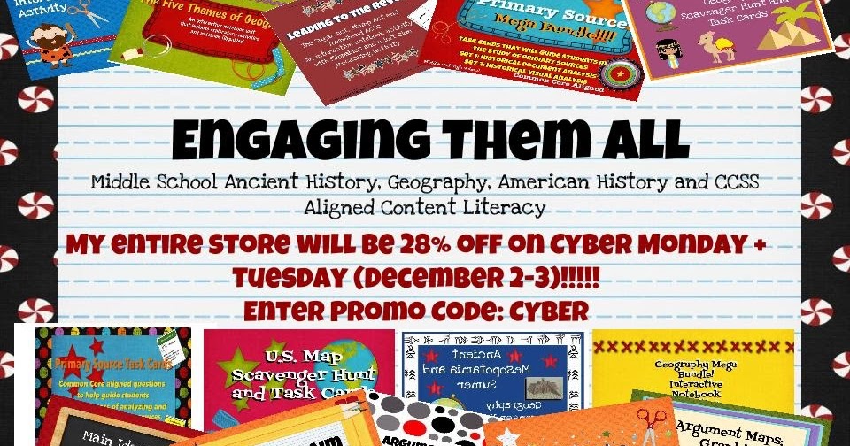 To Engage Them All: Cyber Monday..... and Tuesday!