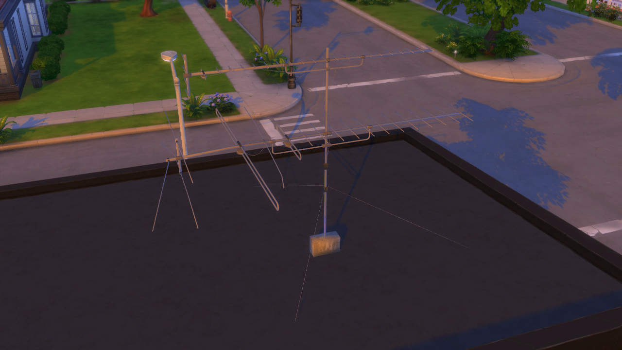 Antennas Roof Set Enure Sims