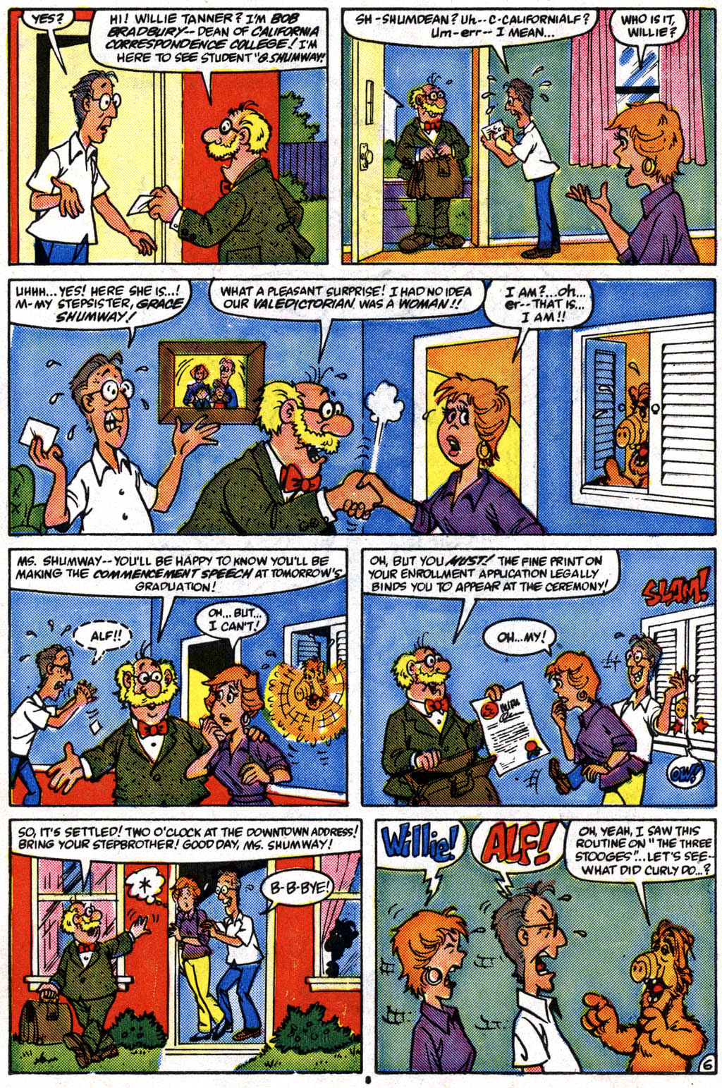 Read online ALF comic -  Issue #10 - 7