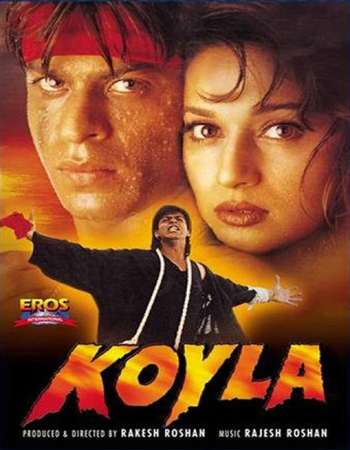 Poster Of Koyla 1997 Hindi 700MB HDRip 720p ESubs HEVC Watch Online Free Download downloadhub.in