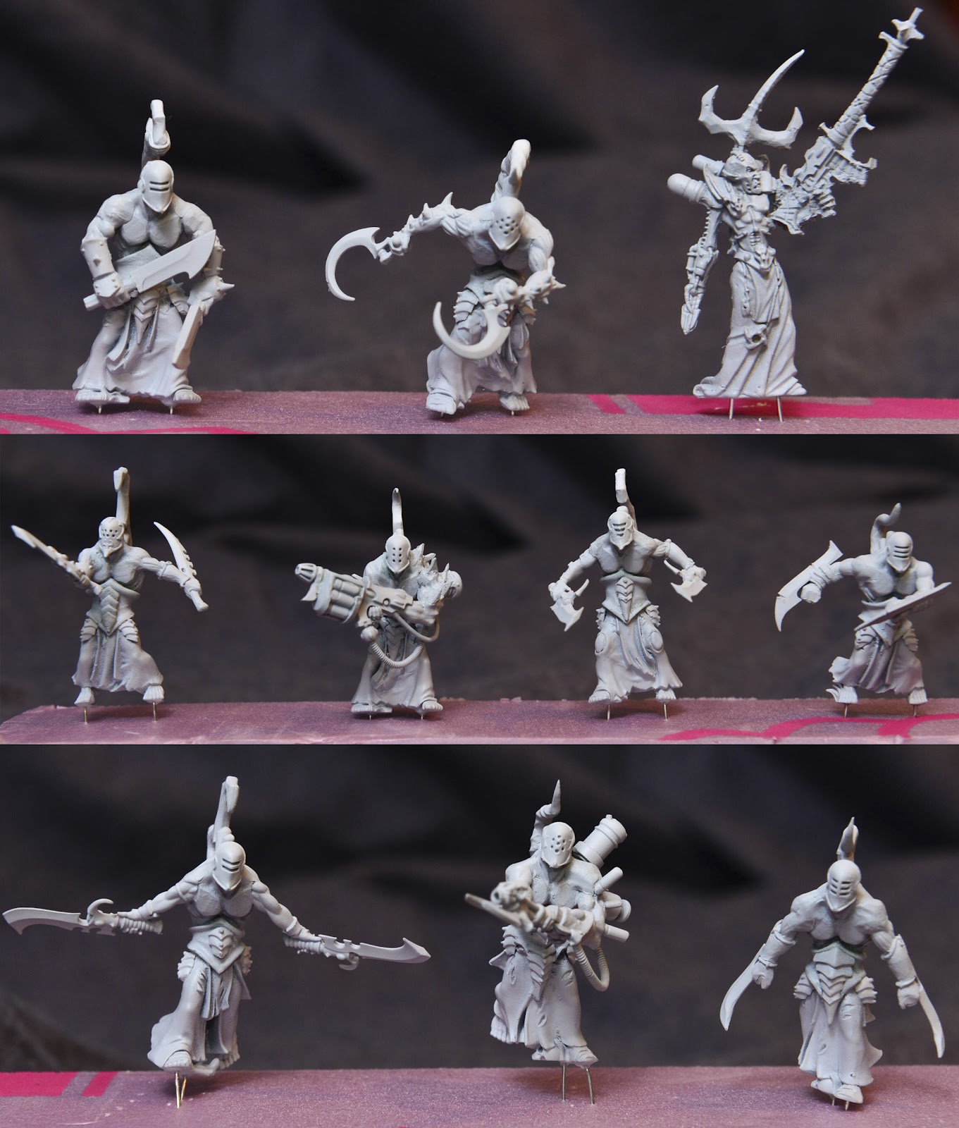 Modern Synthesist: Converted Dark Eldar Wracks complete (Flesh Friday)