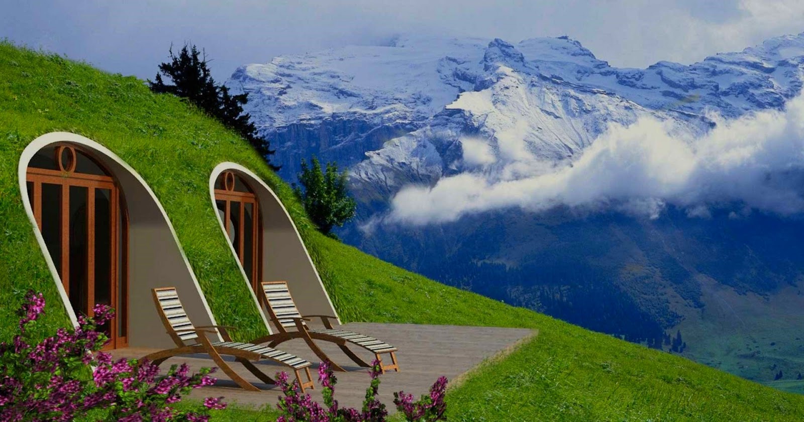 Prefab Earth Sheltered Homes by Green Magic Homes Modern Prefab