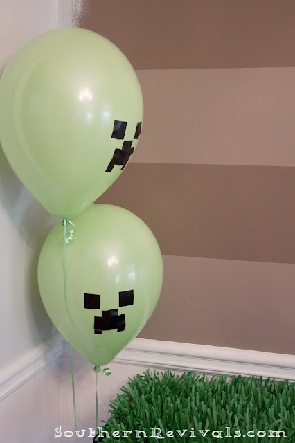 DIY Minecraft Birthday Party