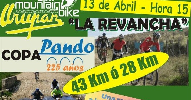 Al Serra Subaru >> Sobre Ruedas FLYER: Copa PANDO 225 años La Revancha 43K 28K Mountain Bike Urupan Uruguay - 13/04 ... Al Serra Subaru >> Sobre Ruedas FLYER: Copa PANDO 225 años La Revancha 43K 28K Mountain Bike Urupan Uruguay - 13/04 ...