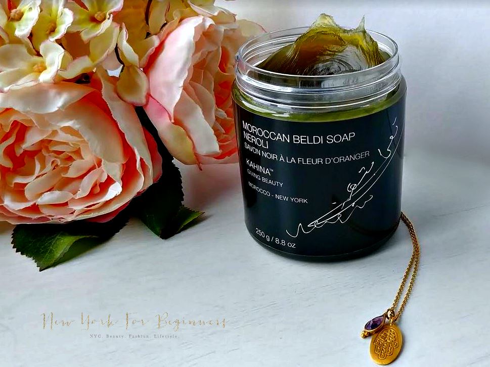 Kahina Neroli Moroccan Beldi Black Soap Review at New York For Beginners