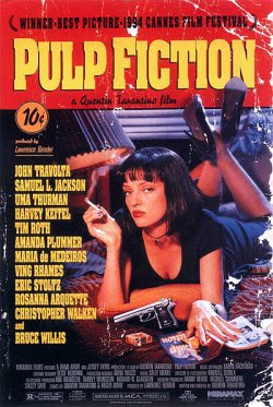 Pulp Fiction poster cover