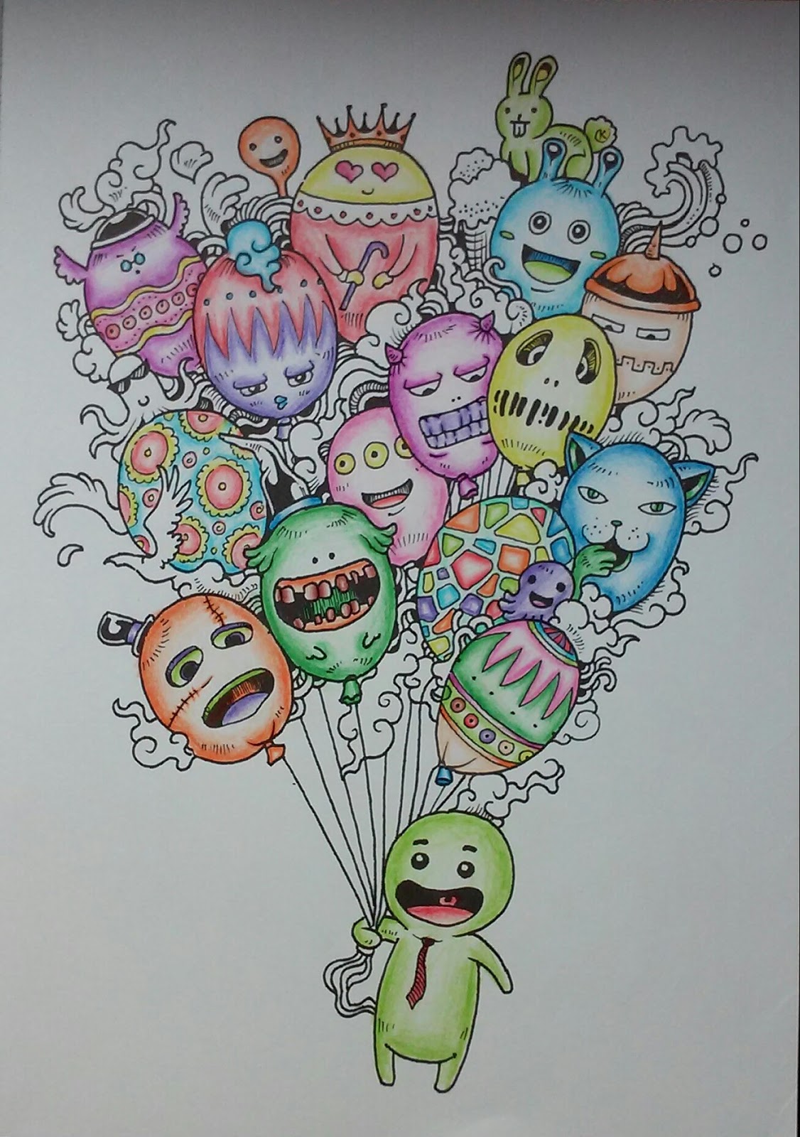 LILLA LOU BLOGUJE: Recenzja - Doodle Invasion