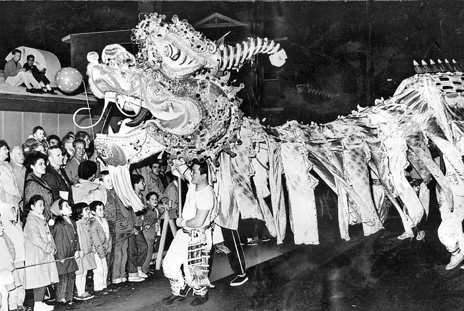 Vintage Photos of Chinese New Year Celebrations in Los Angeles