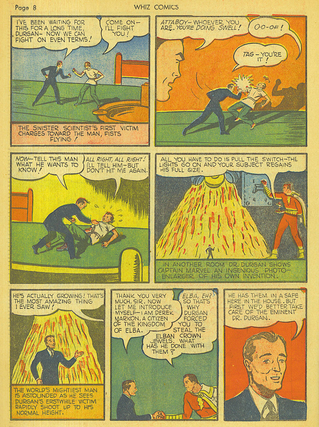 WHIZ Comics issue 9 - Page 10