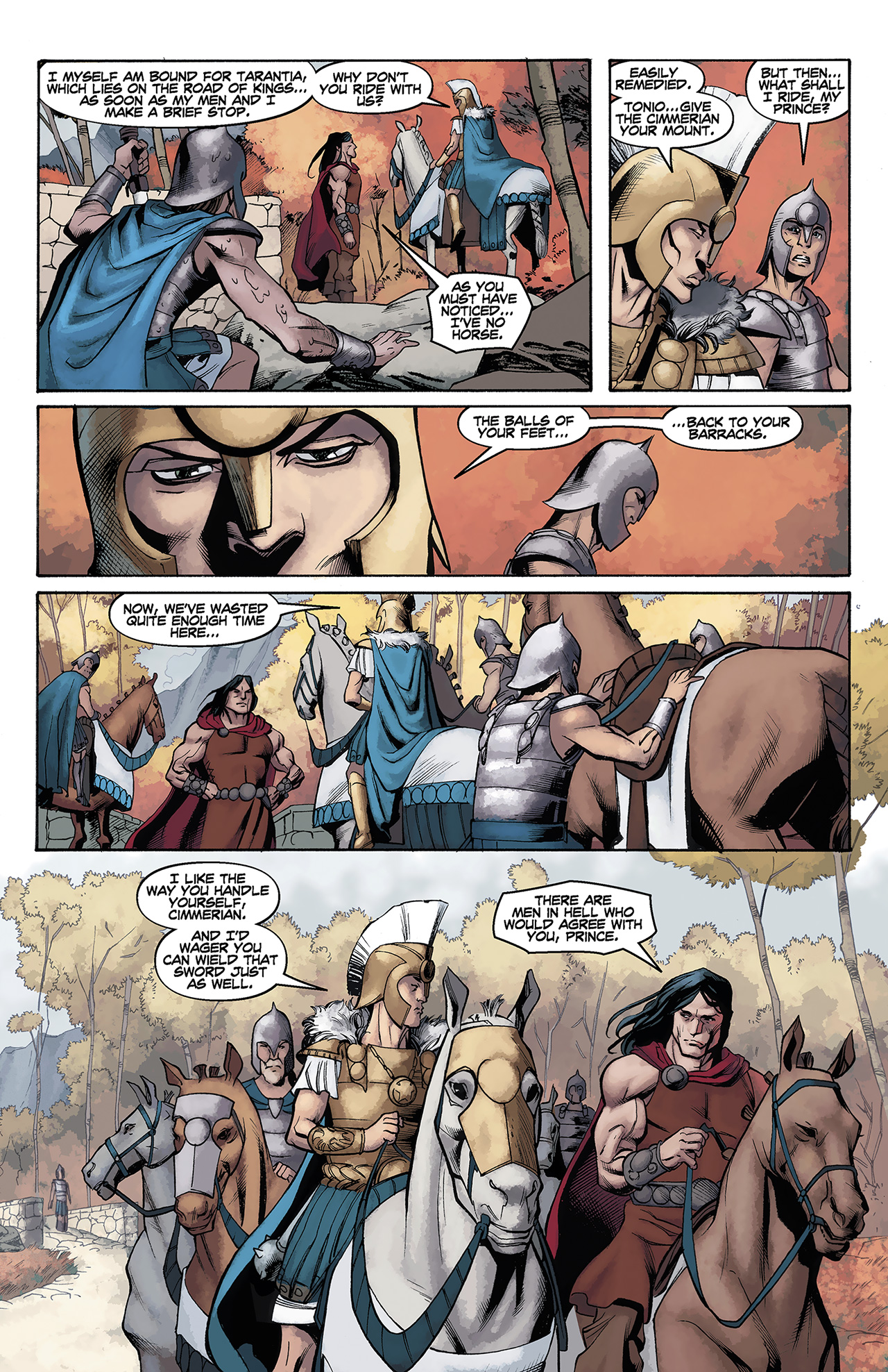 Read online Conan: Road of Kings comic -  Issue #7 - 7