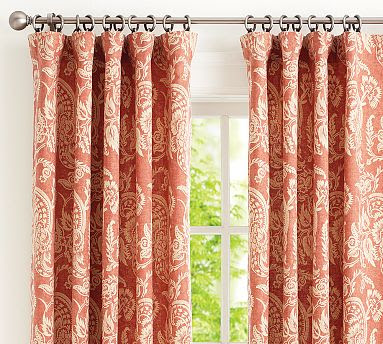 Pink And White Zig Zag Curtains Rose Colored Curtain Panels